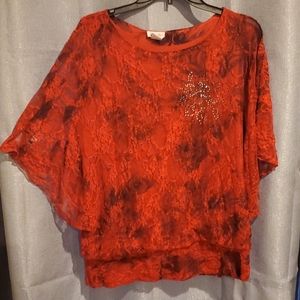 ❄Dolman lace blouse